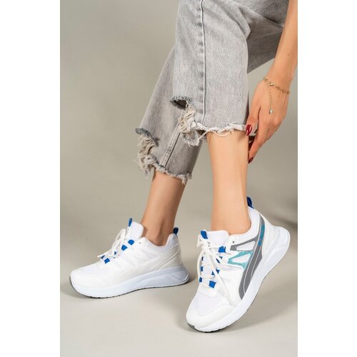 Riccon White Smoky Unisex Sneakers 0012705 Slike