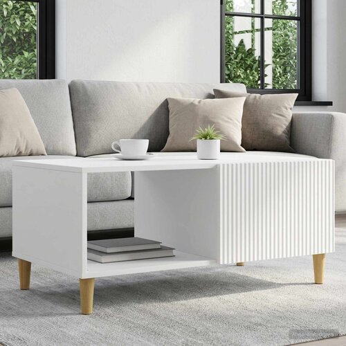  Kava Stol Bijela 90 x 50 x 40 cm Konstruirano drvo Cijene