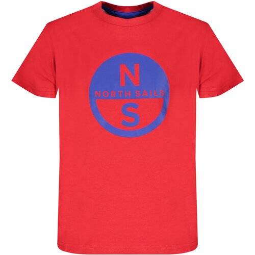 North Sails SHORT SLEEVED T-SHIRT FOR CHILDREN RED Slike