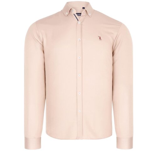 Dewberry G674 MENS SHIRT-BEIGE Cene