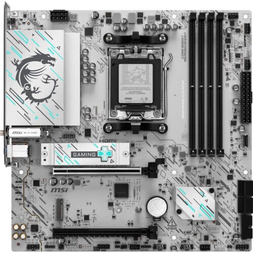 MSI B840M GAMING PLUS WIFI6E matična ploča AMD B840 Utor AM5 Mikro ATX Cijene