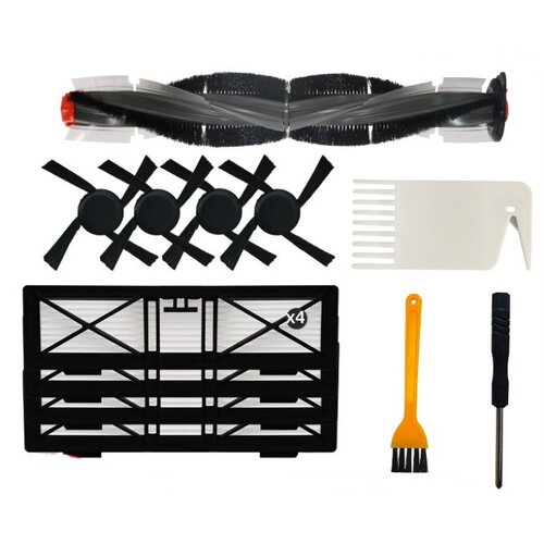 INF 12-paketni komplet dodatkov za robotski sesalnik za Neato D80/D3/D5/D75 MultiColor, (21237144) Slike