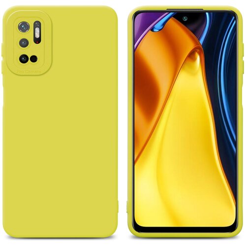 Cadorabo Ohi&scaron;je, združljiv s Xiaomi v tekočini rumeni - za&scaron;čitni pokrov, narejen iz fleksibilnega silikona TPU, (20602982) Cene