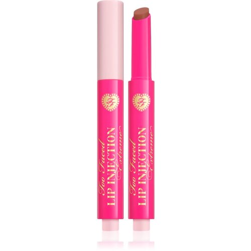 Too Faced Lip Injection Extreme Plumping Clicks sijaj za ustnice za večji volumen v paličici odtenek Velvet Crush 1.5 g Slike