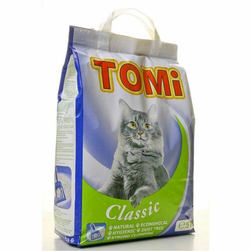Tomi posip za mačke Classic 5l Slike