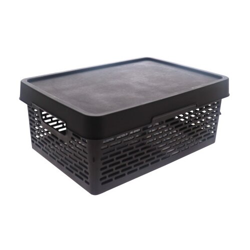 QUTU Korpa za ve&scaron; 12L 26x37.5x15.5cm Q Basket smeđa Cijene