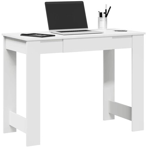 vidaXL Stol Bijeli 100x45x75 cm Konstruirano drvo Cijene