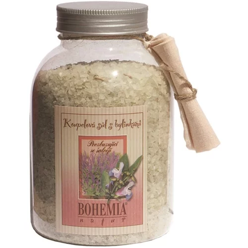 Bohemia Gifts & Cosmetics Bohemia Natur opuštajuća sol za kupku 1200 g