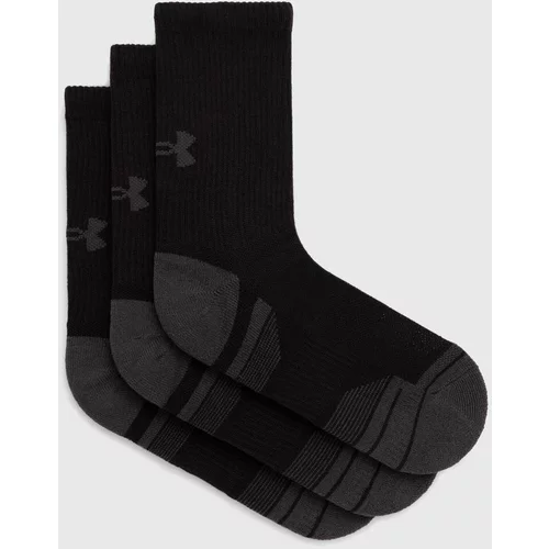 Under Armour Čarape 3-pack za muškarce, boja: crna