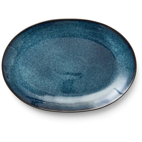 Bitz Crni/plavi tanjur od kamenine Dark Blue/Black &amp;ndash; Slike