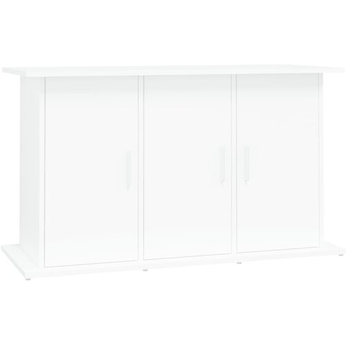  Stalak za akvarij bijeli 101 x 41 x 58 cm od konstruiranog drva Slike