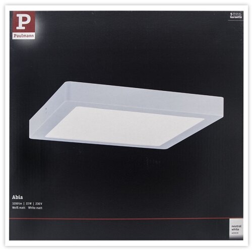 PAULMANN 71022 - LED/22W plafonsko svetlo ABIA 230V belo Slike