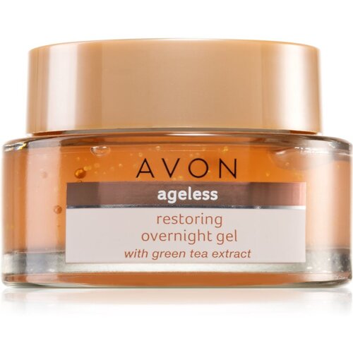 Avon Ageless obnavljajuća noćna njega s ekstraktom zelenog čaja 50 ml Slike