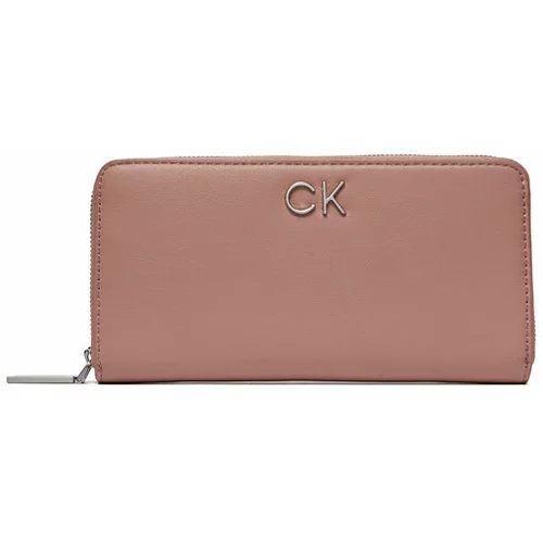 Calvin Klein Velika ženska denarnica Re-Lock Z/A Wallet Lg K60K609699 Roza
