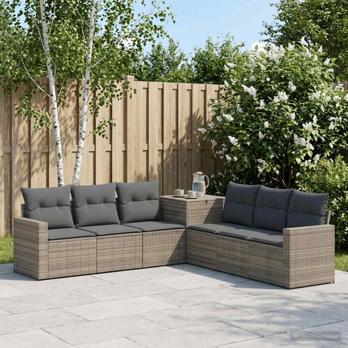  Set sofe 7 kom. Siva i tamno siva 55 x 55 x 69 cm 237,5 x 237,5 x 85 cm Cene