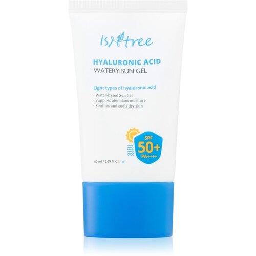 Isntree Gel za lice za za&amp;scaron;titu od sunca Hyaluronic Acid Watery Sun Gel SPF 50+ PA++++, 50 ml Slike