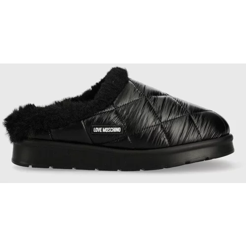 Love Moschino Kućne papuče boja: crna