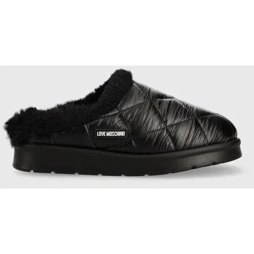 Love Moschino Kućne papuče boja: crna