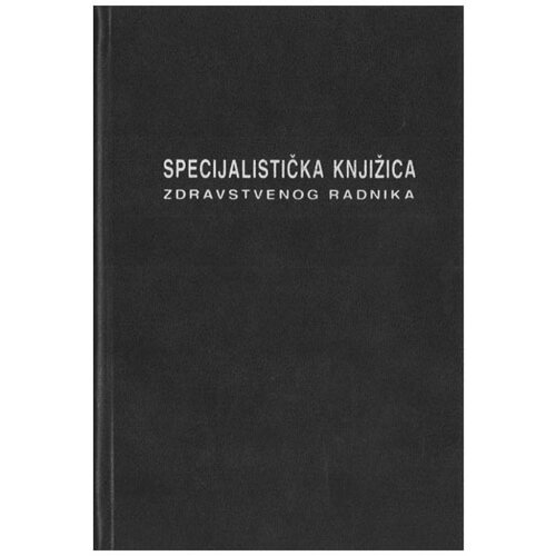 NARODNE NOVINE-UT III-13-14 SPECIJALISTIČKA KNJIŽICA ZDRAVSTVENOG RADNIKA; Knjižica 52 stranice, 14,8 x 21 cm Cijene