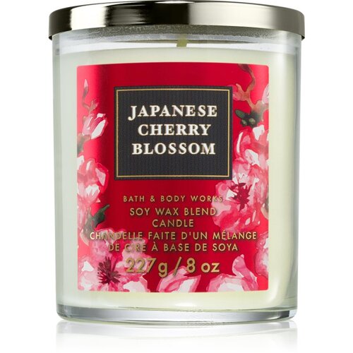 Bath & Body Works Japanese Cherry Blossom dišeča sveča 227 g Cene