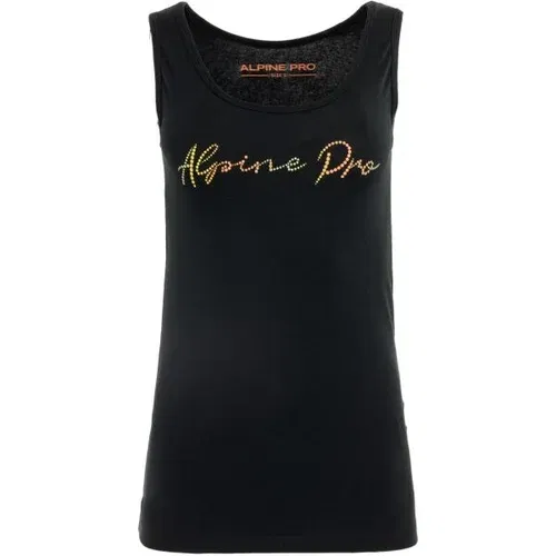 Alpine pro JENTONA Ženska majica, crna, veličina