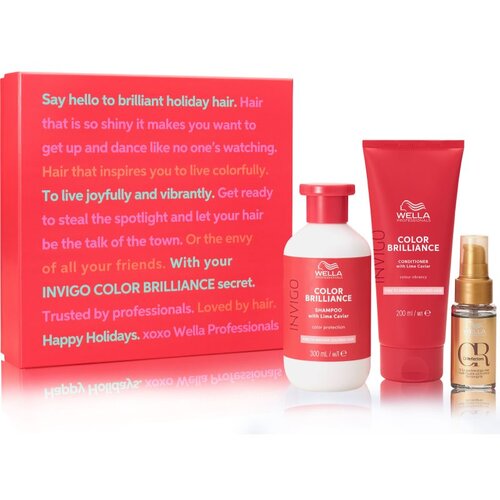 Wella Professionals Invigo Color Brilliance darilni set (za tanke, barvane lase) Cene