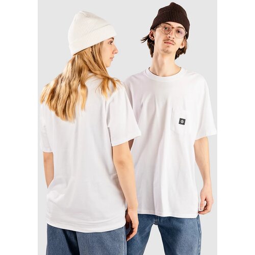 Element Icon Label Pocket T-Shirt optic white Slike