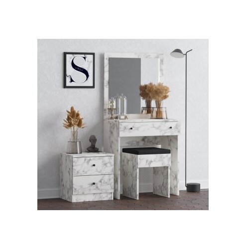 Hanah home sto za šminkanje nice carrara marble Cene