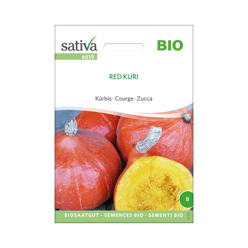 Sativa Bio buča &amp;quot;Red Kuri&amp;quot; Slike