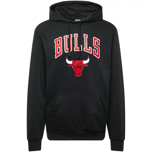 New Era Sweater majica 'NBA' crvena / crna / bijela