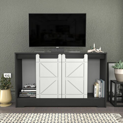 HANAH HOME ahris - grey, white greywhite tv stand Slike