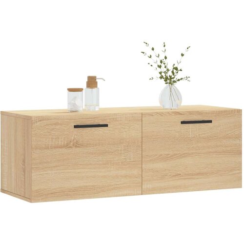 vidaXL Stenska omarica sonoma hrast 100x36,5x35 cm inženirski les Cene