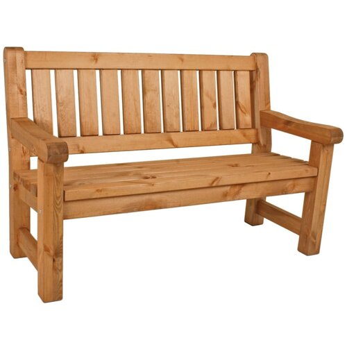 Garden Pleasure Rjava vrtna klop iz masivnega lesa Allg&amp;auml;u &amp;ndash; Slike