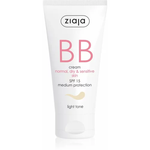 Ziaja BB Cream BB krema za normalno in suho kožo odtenek Light 50 ml
