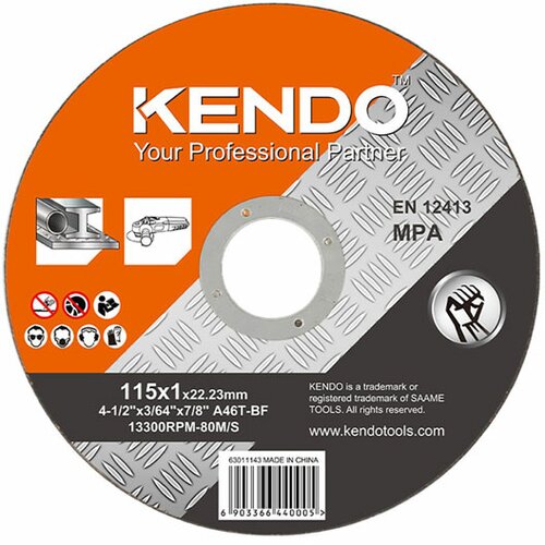 Kendo rezna ploča za metal 115x1x22.23mm (63011143) Cene