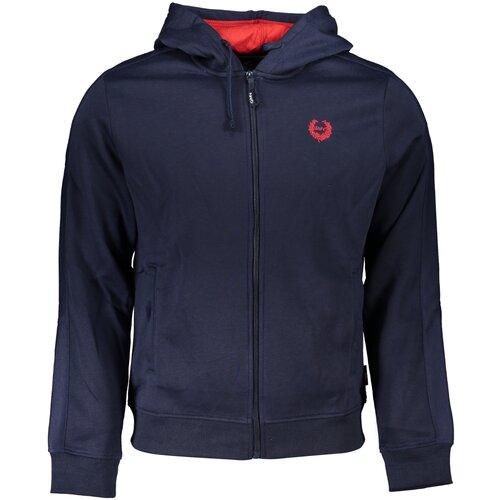 Gianmarco Venturi MEN&amp;amp;#39;S BLUE ZIP SWEATSHIRT Slike