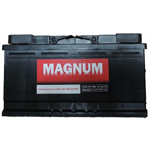 Magnum akumulator 12V 100Ah 800A desno+ Slike