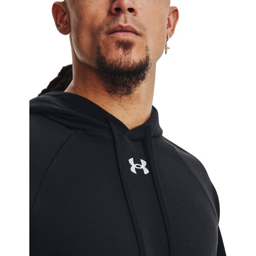 Under Armour men‘s sweatshirt UA Rival Fleece Hoodie Black Cene