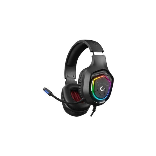  Slušalice sa mikrofonom gaming RAMPAGE RM-K90 VECTOR black, RGB LED, Type-C Cijene