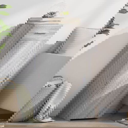 vidaXL Komoda boja sivog hrasta sonome 30x42,5x93 cm konstruirano drvo Cene
