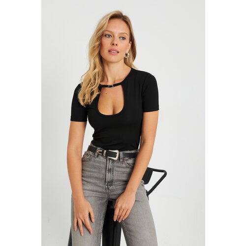 Cool & Sexy Women's Accessory Blouse Black Cijene