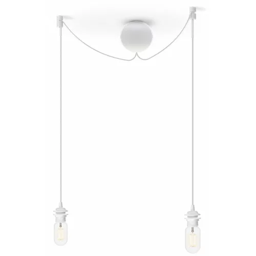 UMAGE Bijeli dvostruki viseći kabel za svjetiljke Cannoball
