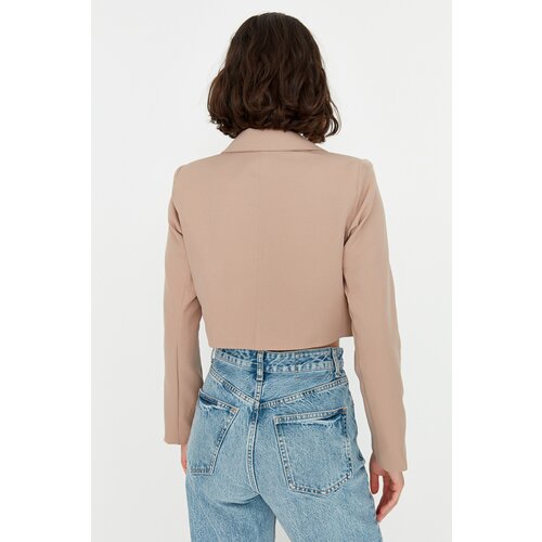 Trendyol Camel Crop Blazer Jacket Cijene