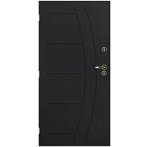 Metalna ulazna vrata Mekong (800 x 2.000 mm, Smjer otvaranja: Lijevo, Antracit) Cijene