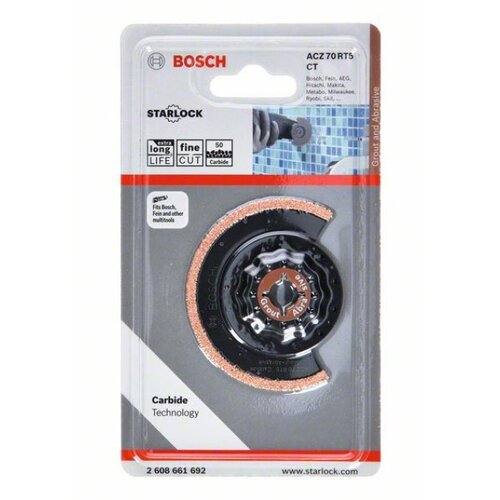 Bosch Segmentni list pile za uske rezove ACZ 65 RT, HM-RIFF, 65 mm Bosch 2608661692 1 kom. Cijene