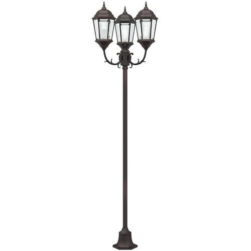  Vrtno svjetlo Bronzana 57 x 49 x 241 cm Aluminij i staklo Slike