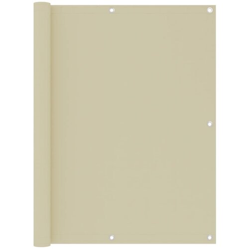 vidaXL balkonski zastor krem 120 x 300 cm od tkanine Oxford Cijene