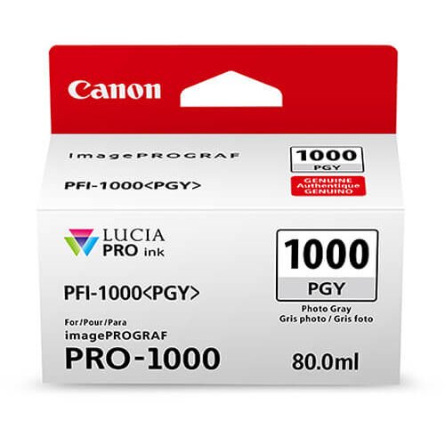 Canon kartuša PFI-1000 PGY (foto siva), original Cene