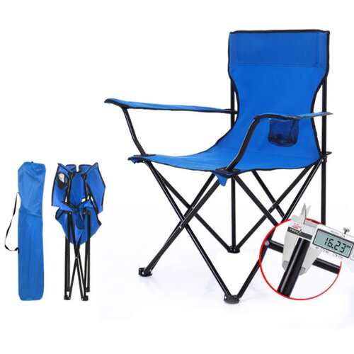  Sklopiva stolica za kampovanje plava Cene