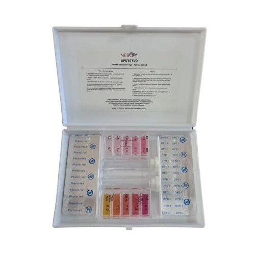 Nero tester na tablete ph/cl za bazene Slike
